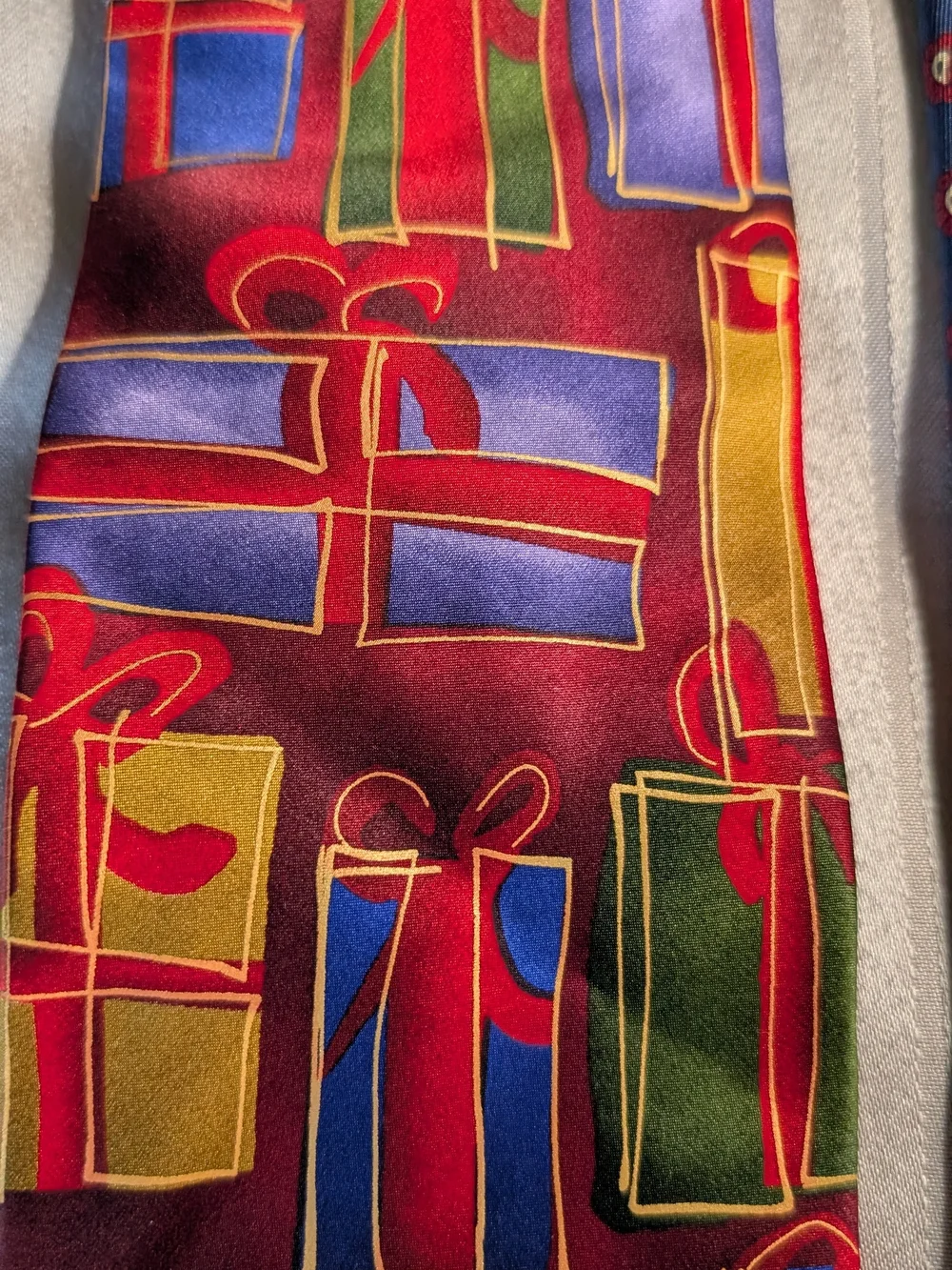 Lot Of 3 Mens Ties Jerry Garcia, Neiman Marcus And Gold City